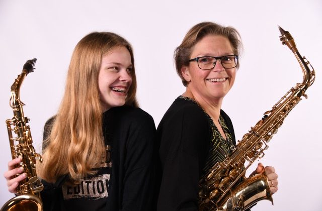 Kirsten en Renate, saxofoon, duo